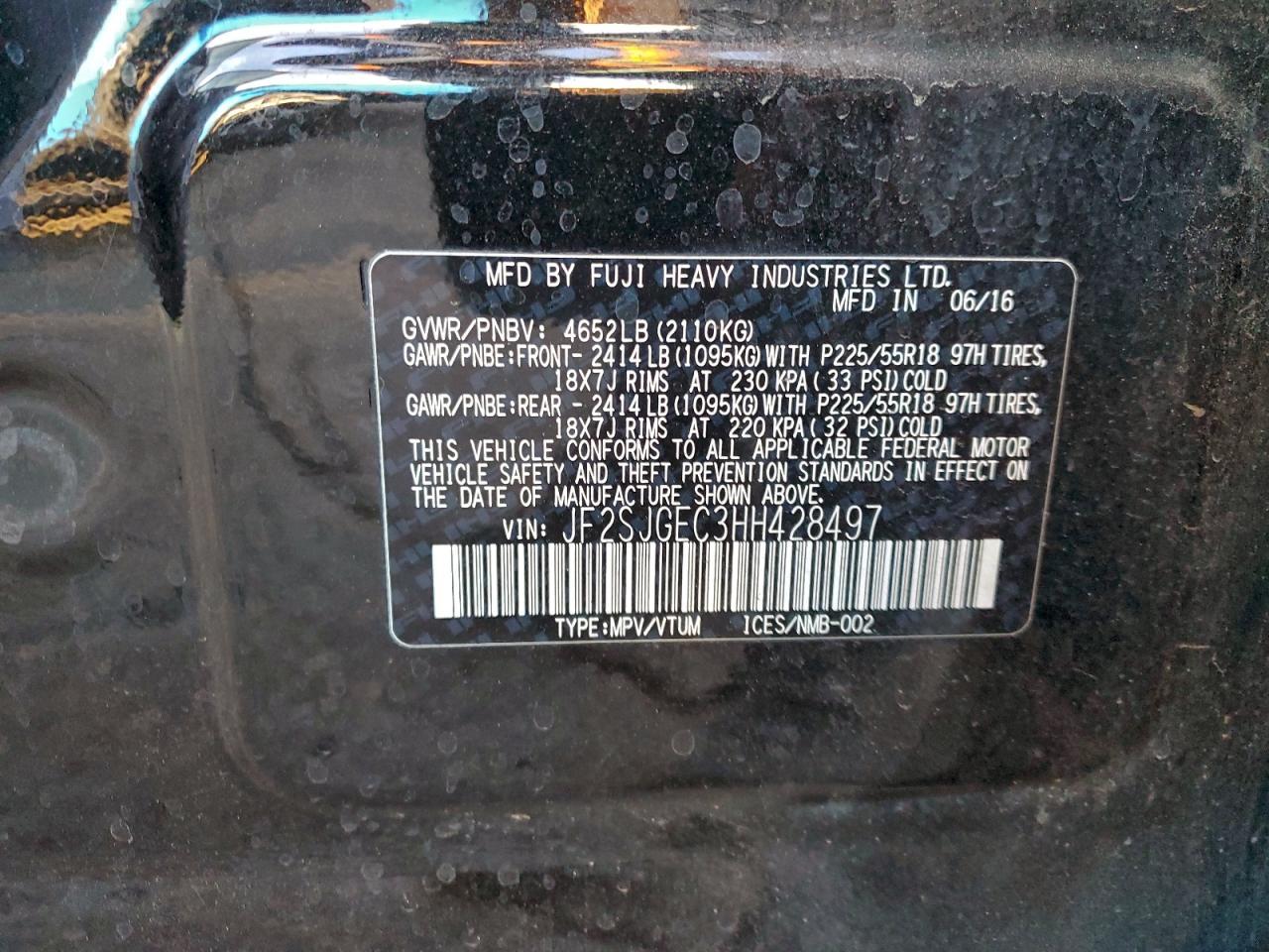2017 Subaru Forester 2.0xt Premium