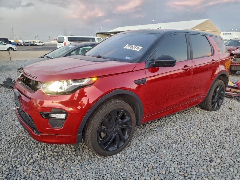 2019 Land Rover Discovery Sport hse