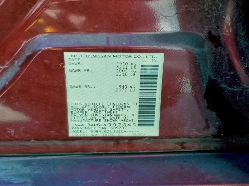 2015 Nissan Altima 2.5