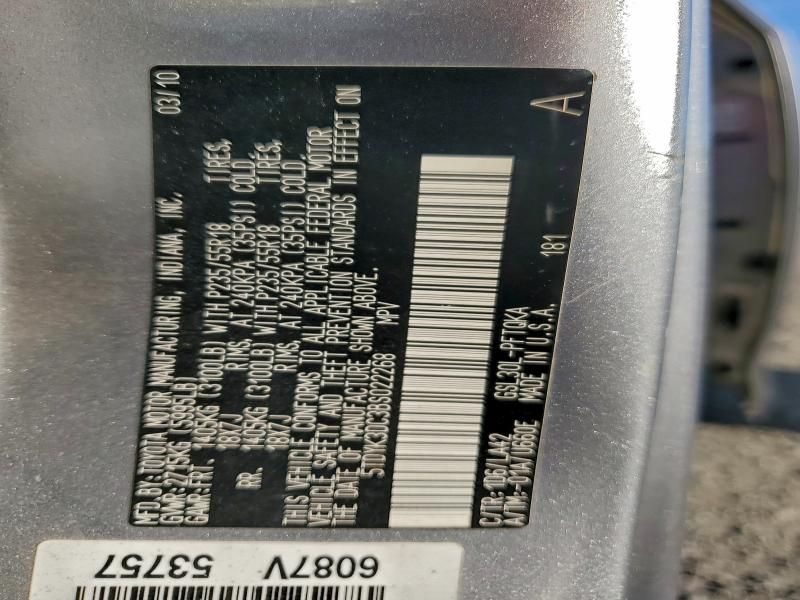 2011 Toyota Sienna xle