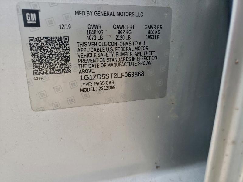 2020 Chevrolet Malibu lt