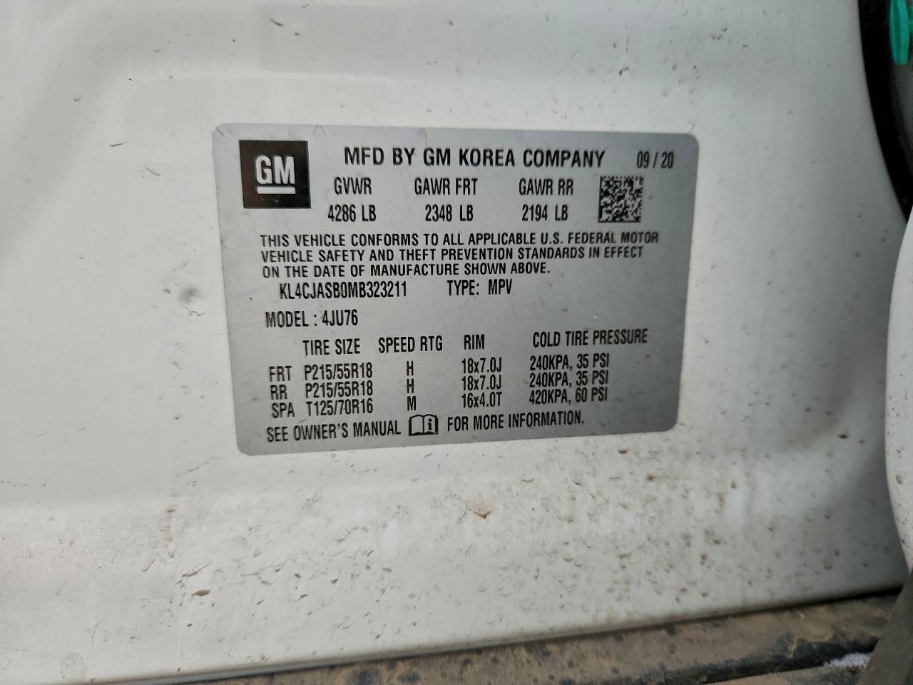 2021 Buick Encore Preferred