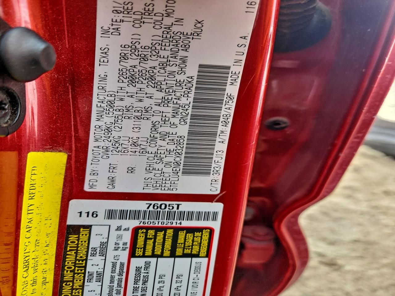 2012 Toyota Tacoma Double Cab