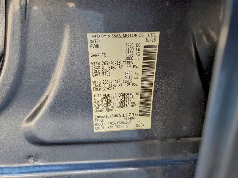 2017 Nissan Titan s