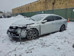 Chevrolet salvage cars for sale: 2017 Chevrolet Malibu lt