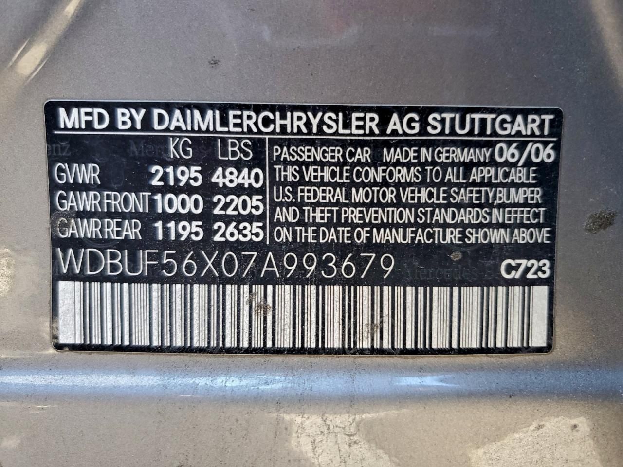 2007 Mercedes-Benz E 350