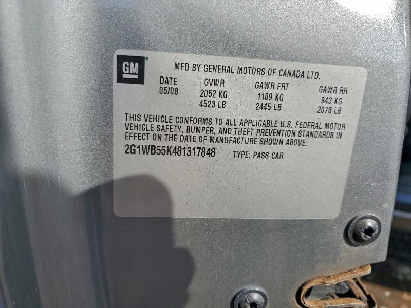 2008 Chevrolet Impala ls