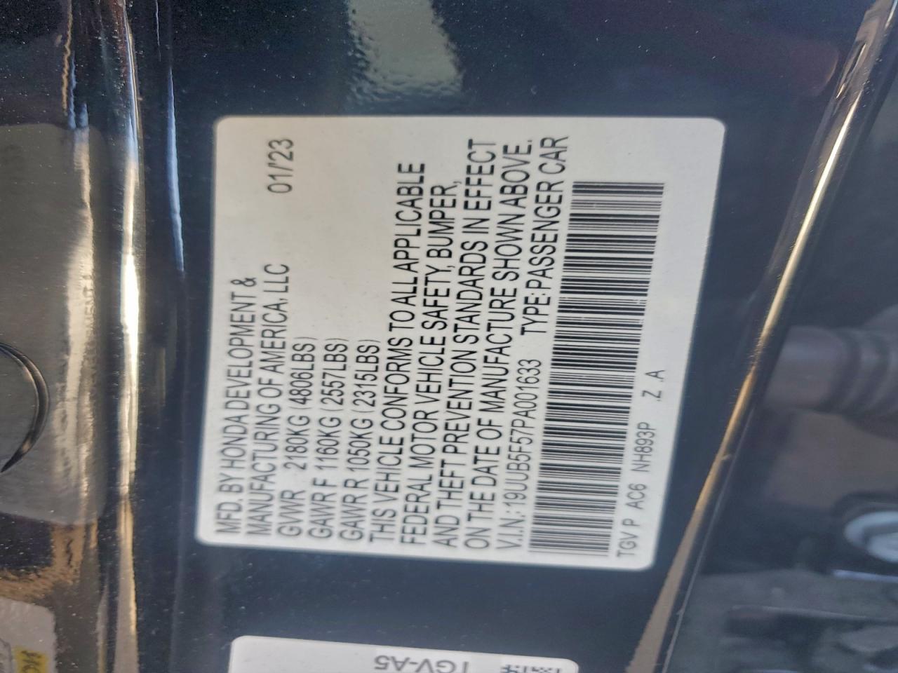 2023 Acura Tlx Tech a