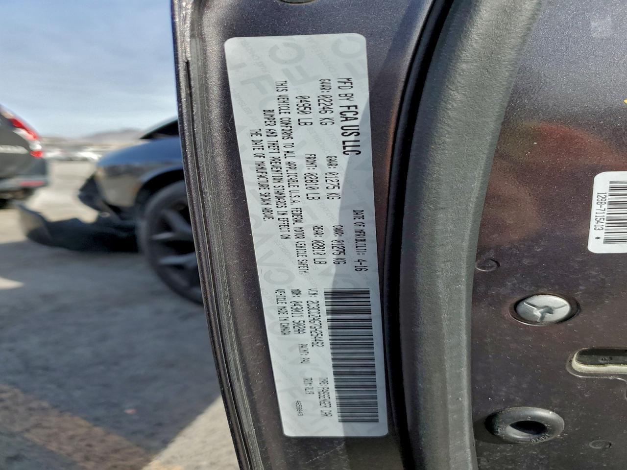 2016 Dodge Challenger sxt