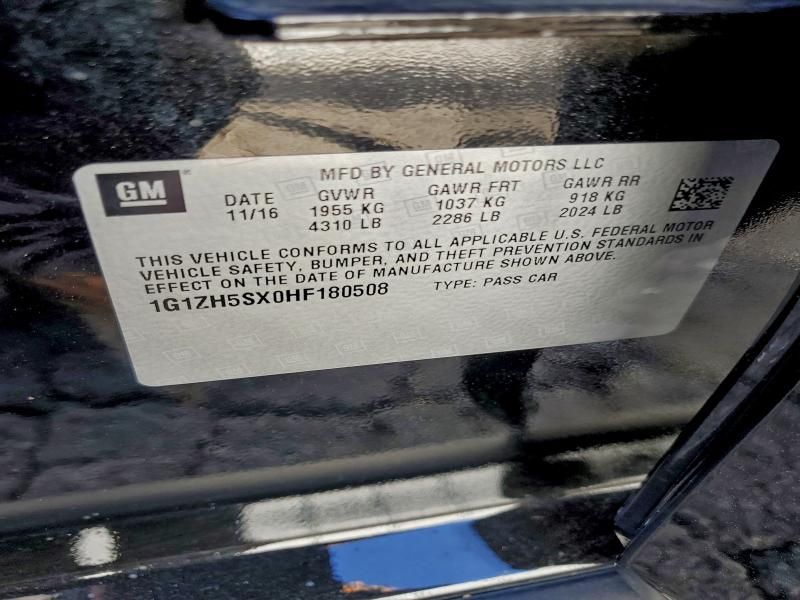 2017 Chevrolet Malibu Premier