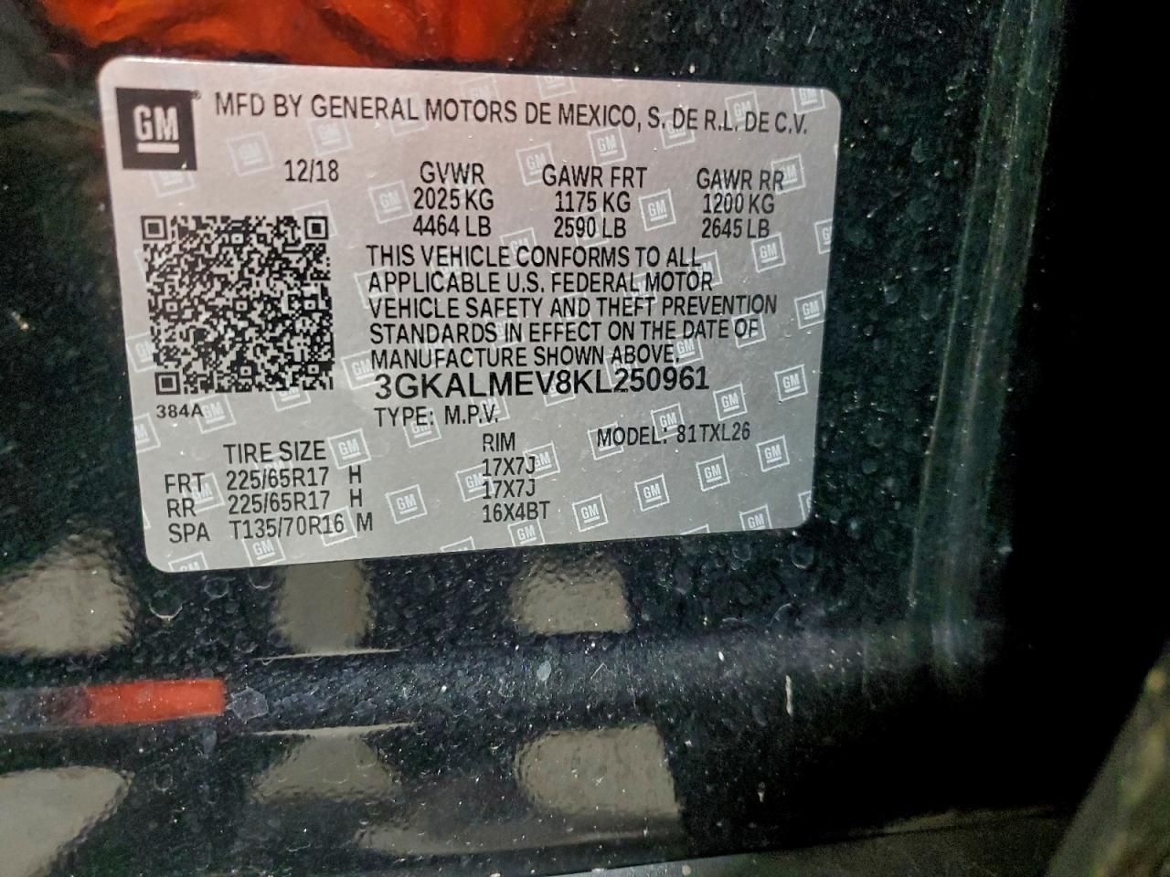 2019 GMC Terrain sle