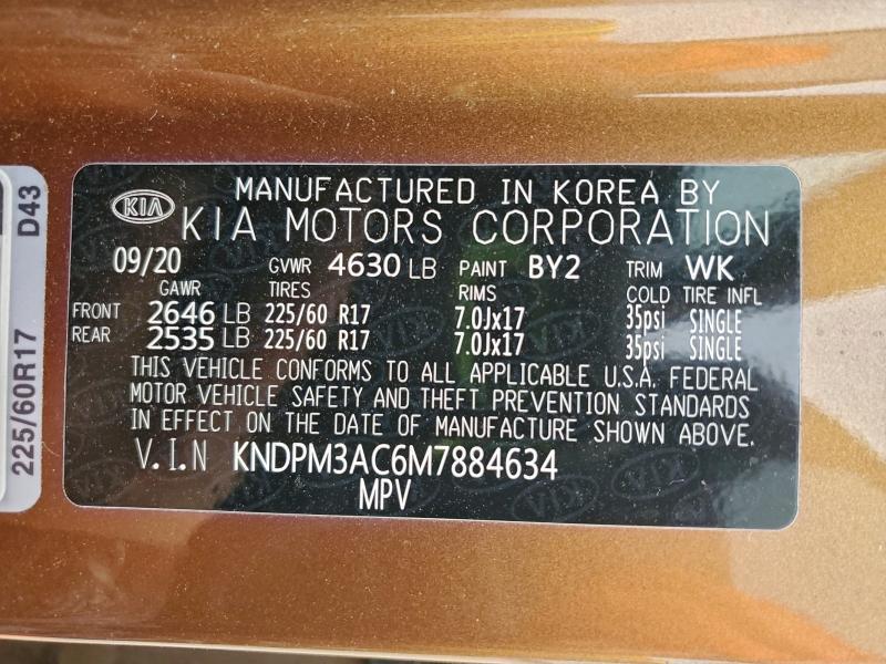 2021 KIA Sportage lx