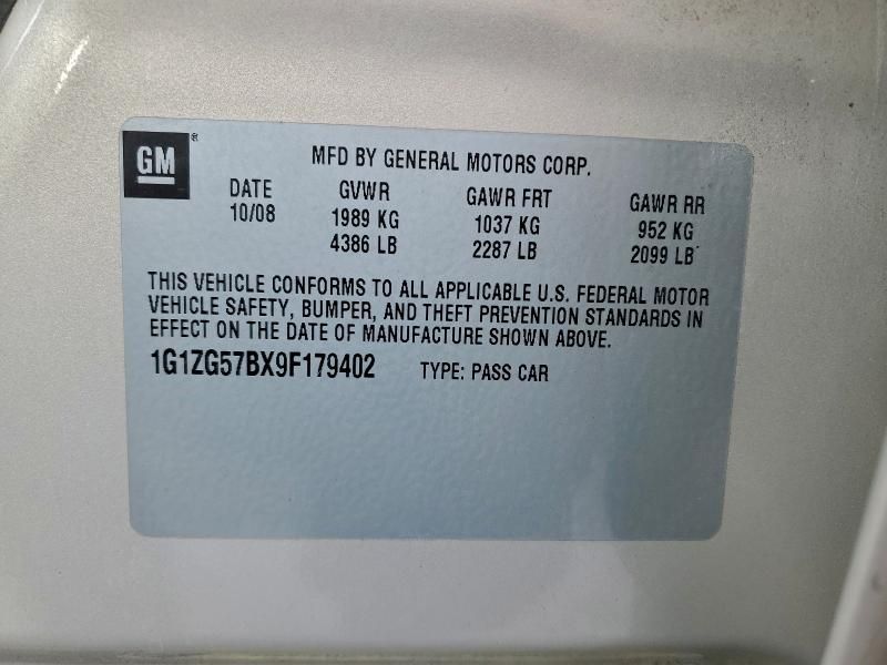 2009 Chevrolet Malibu ls