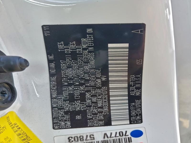 2012 Toyota Sienna Base