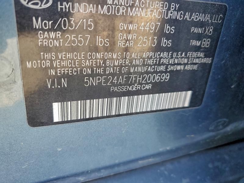 2015 Hyundai Sonata se