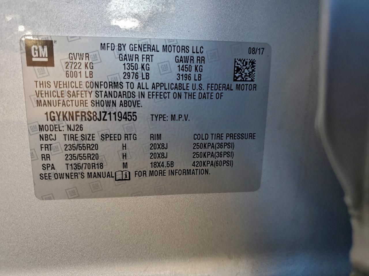 2018 Cadillac XT5 Premium Luxury