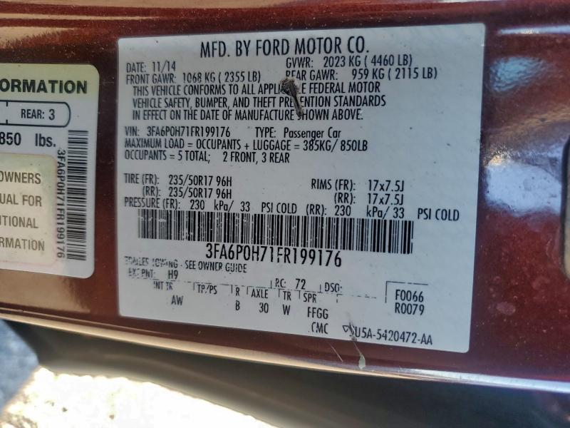 2015 Ford Fusion se