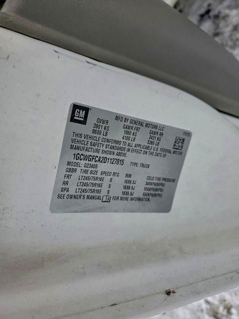 2013 Chevrolet Express 2500 Delivery Van