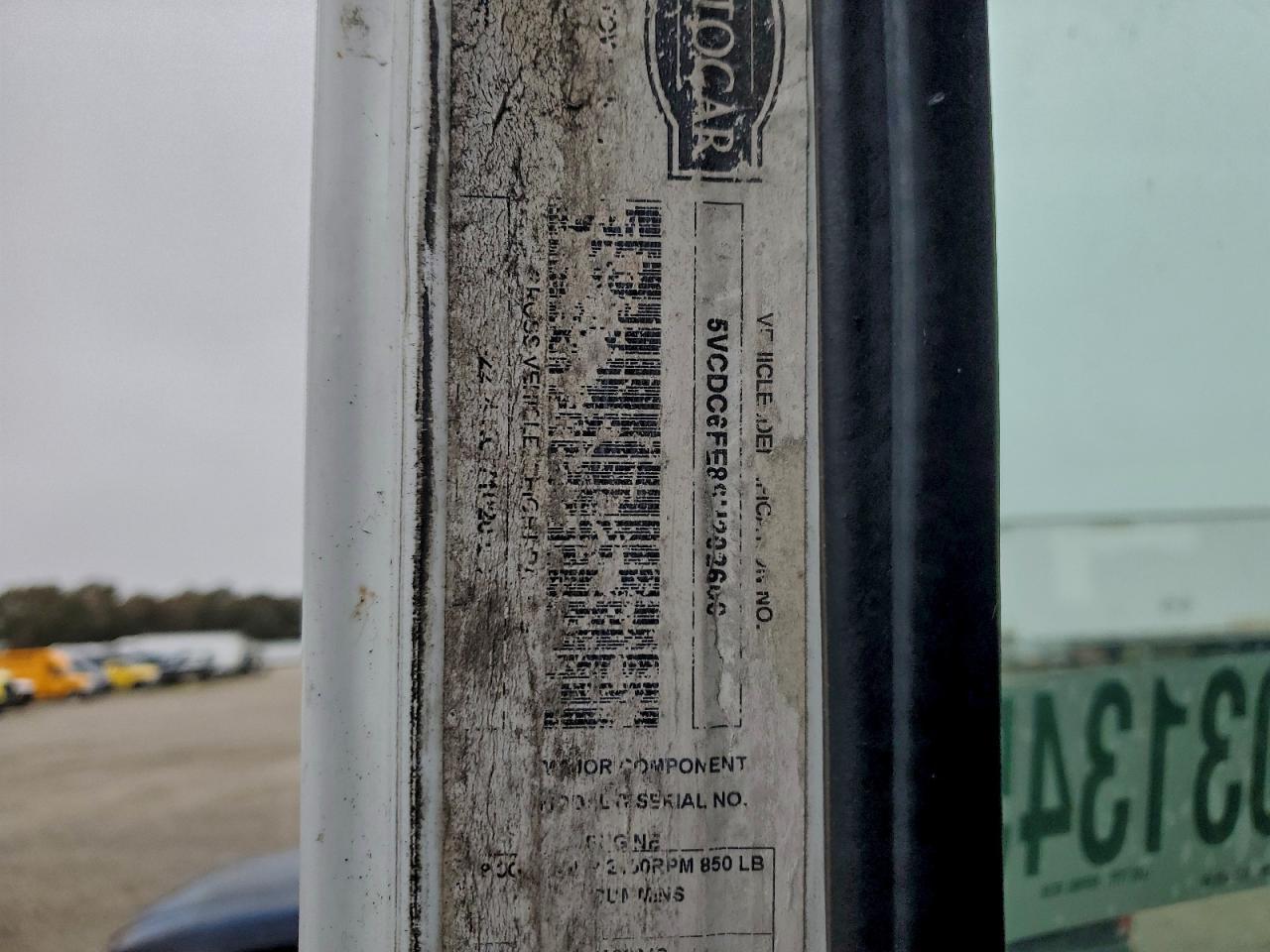 2006 Autocar WX Refuse Truck