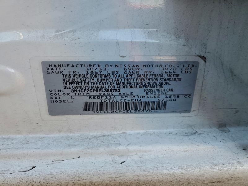 2014 Nissan Versa Note s