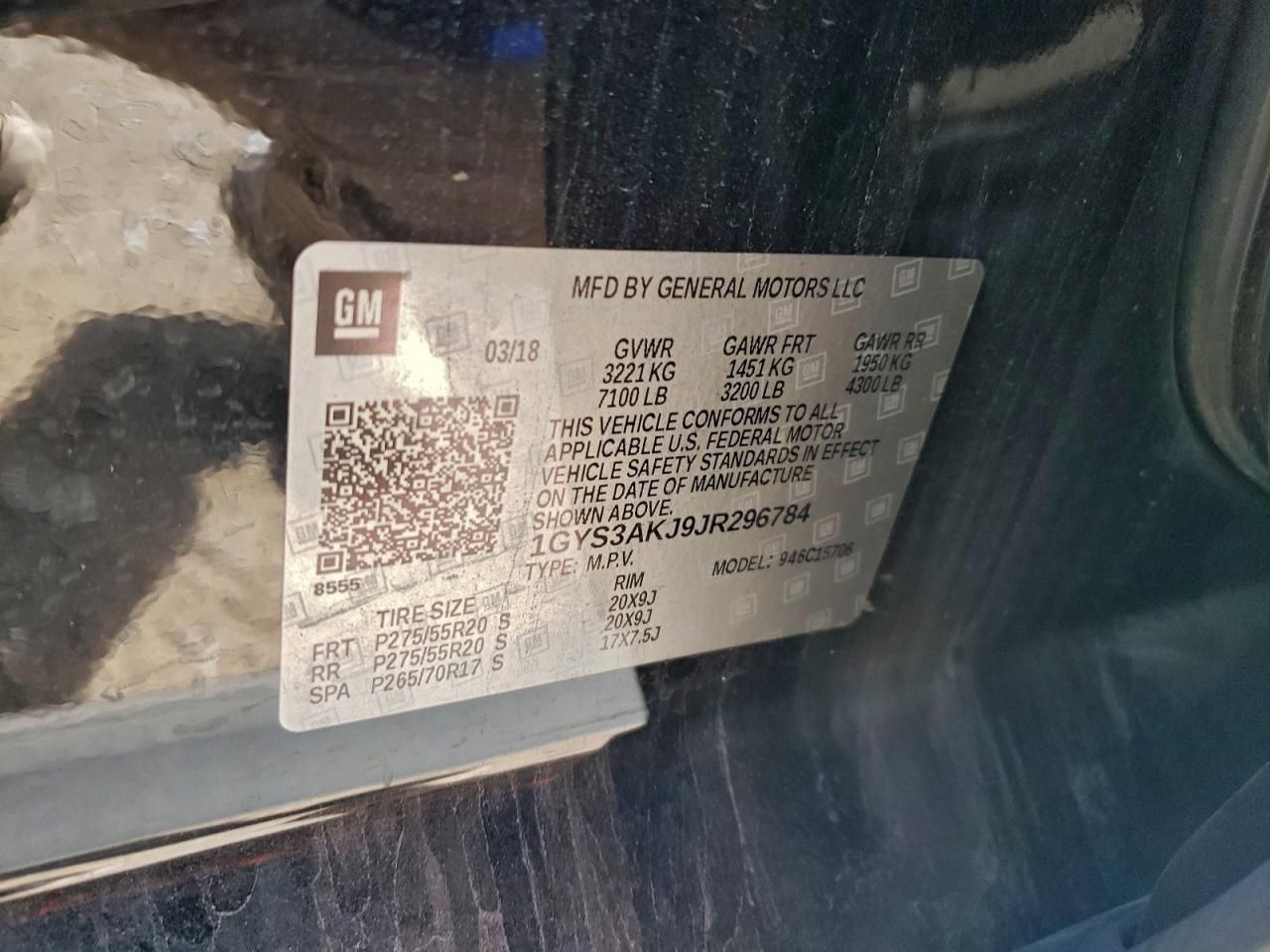 2018 Cadillac Escalade