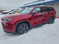 Toyota Grand High salvage cars for sale: 2025 Toyota Grand Highlander