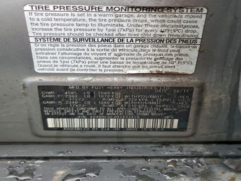 2011 Subaru Outback 2.5i Premium