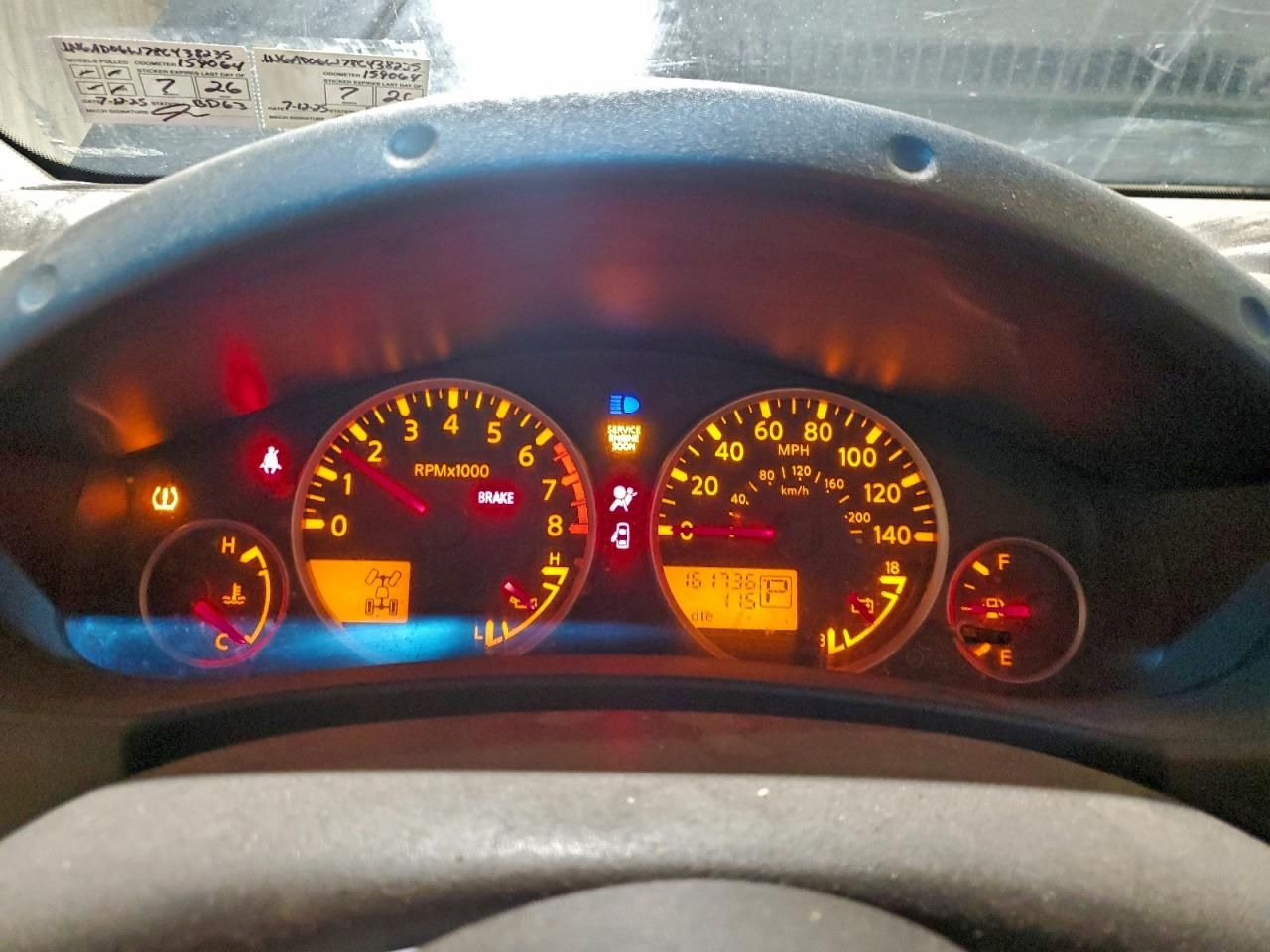 2008 Nissan Frontier King cab le