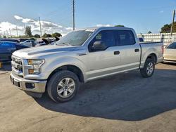 Ford salvage cars for sale: 2015 Ford F150 Supercrew