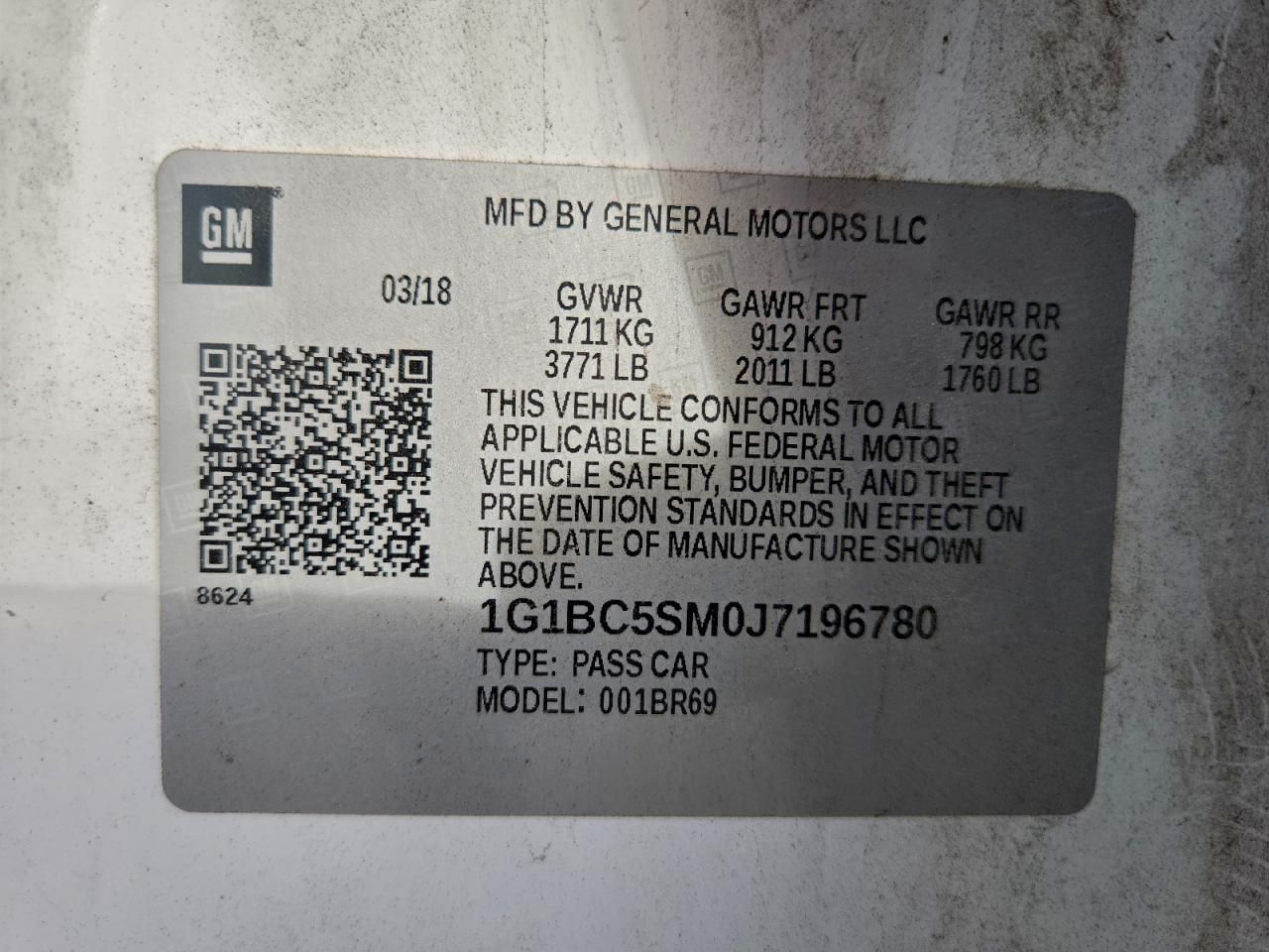 2018 Chevrolet Cruze ls