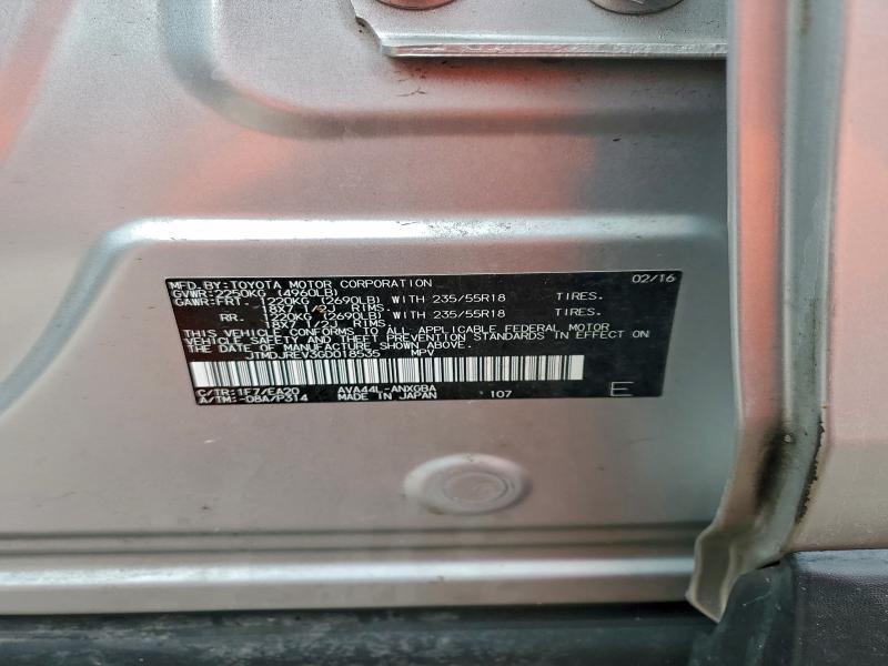 2016 Toyota Rav4 hv Limited