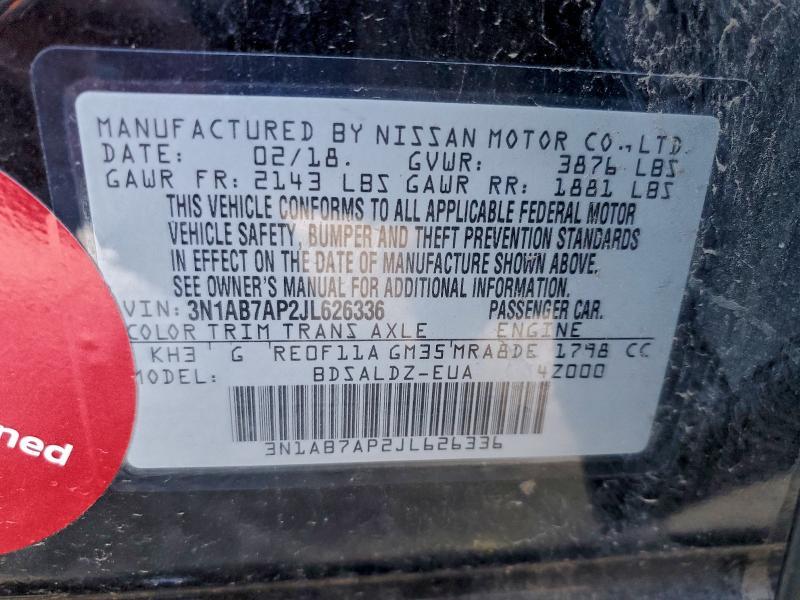 2018 Nissan Sentra s