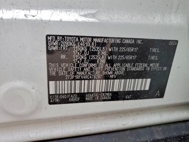 2024 Toyota Rav4 xle