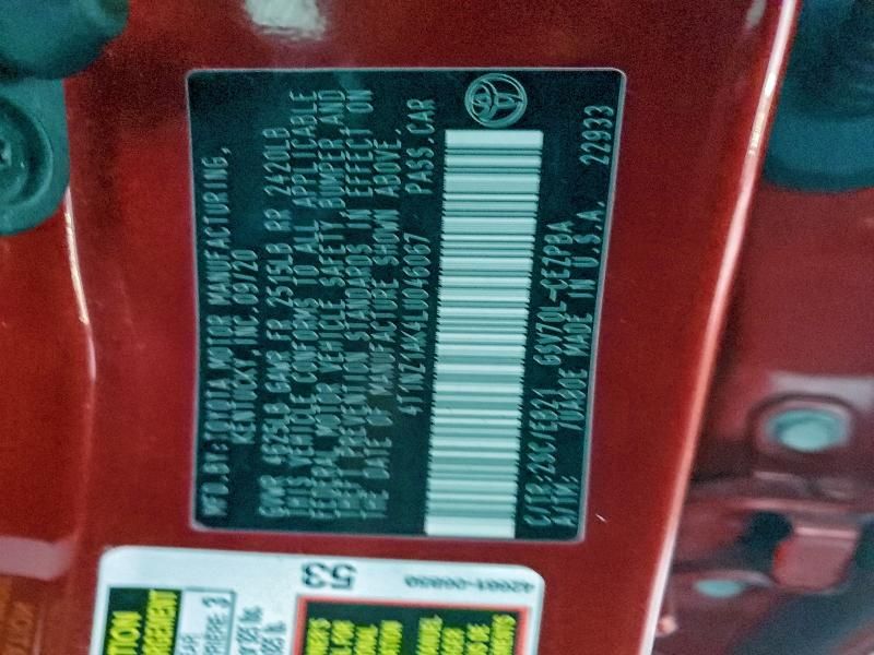 2020 Toyota Camry trd