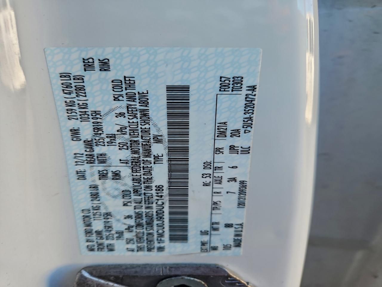 2013 Ford Escape Titanium