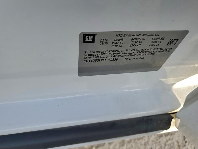 2015 Chevrolet Malibu 2LT