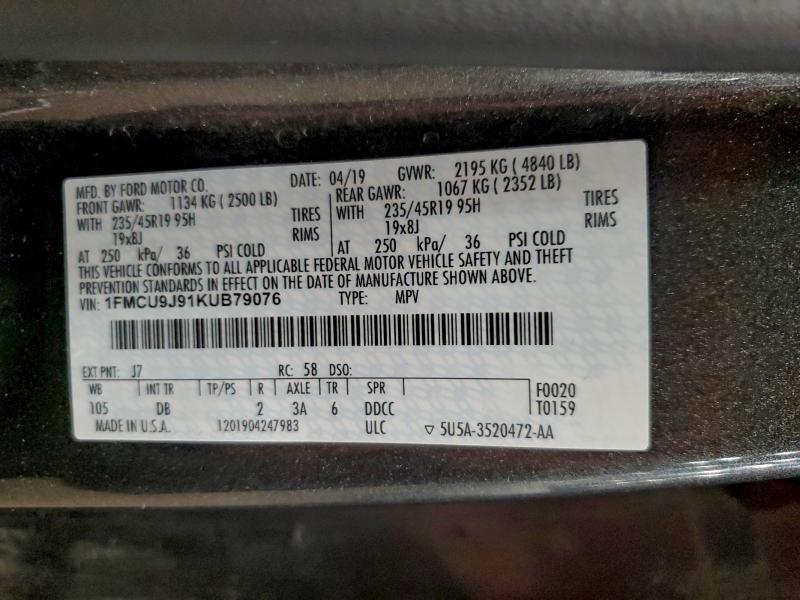 2019 Ford Escape Titanium