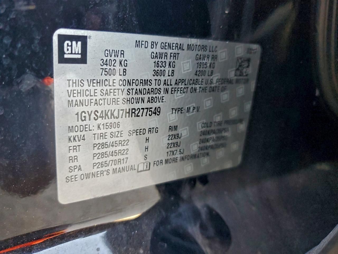 2017 Cadillac Escalade esv Platinum