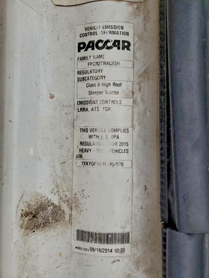 2015 Kenworth T680 Semi Truck