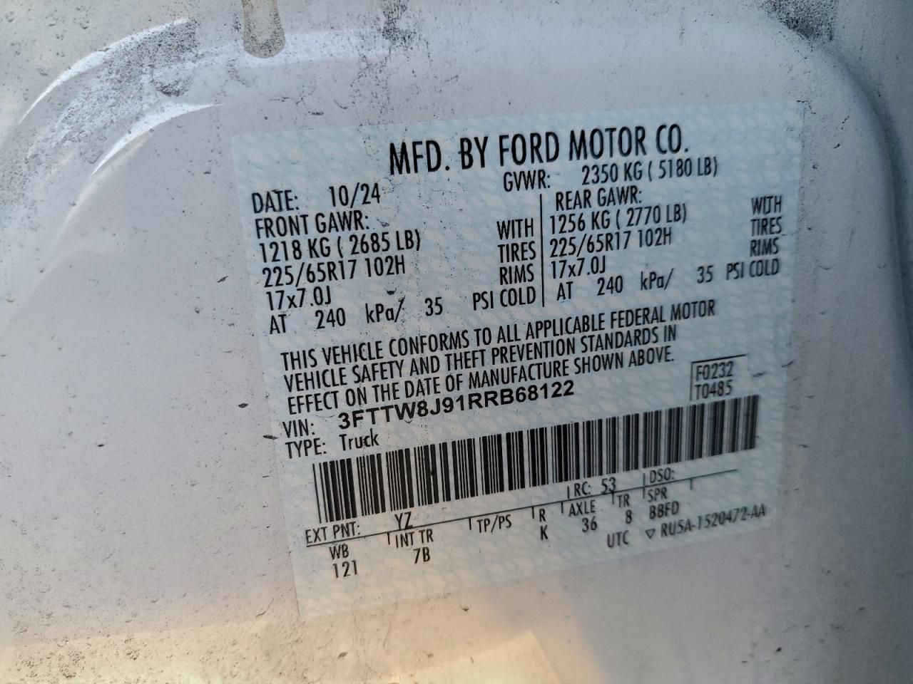 2024 Ford Maverick xlt