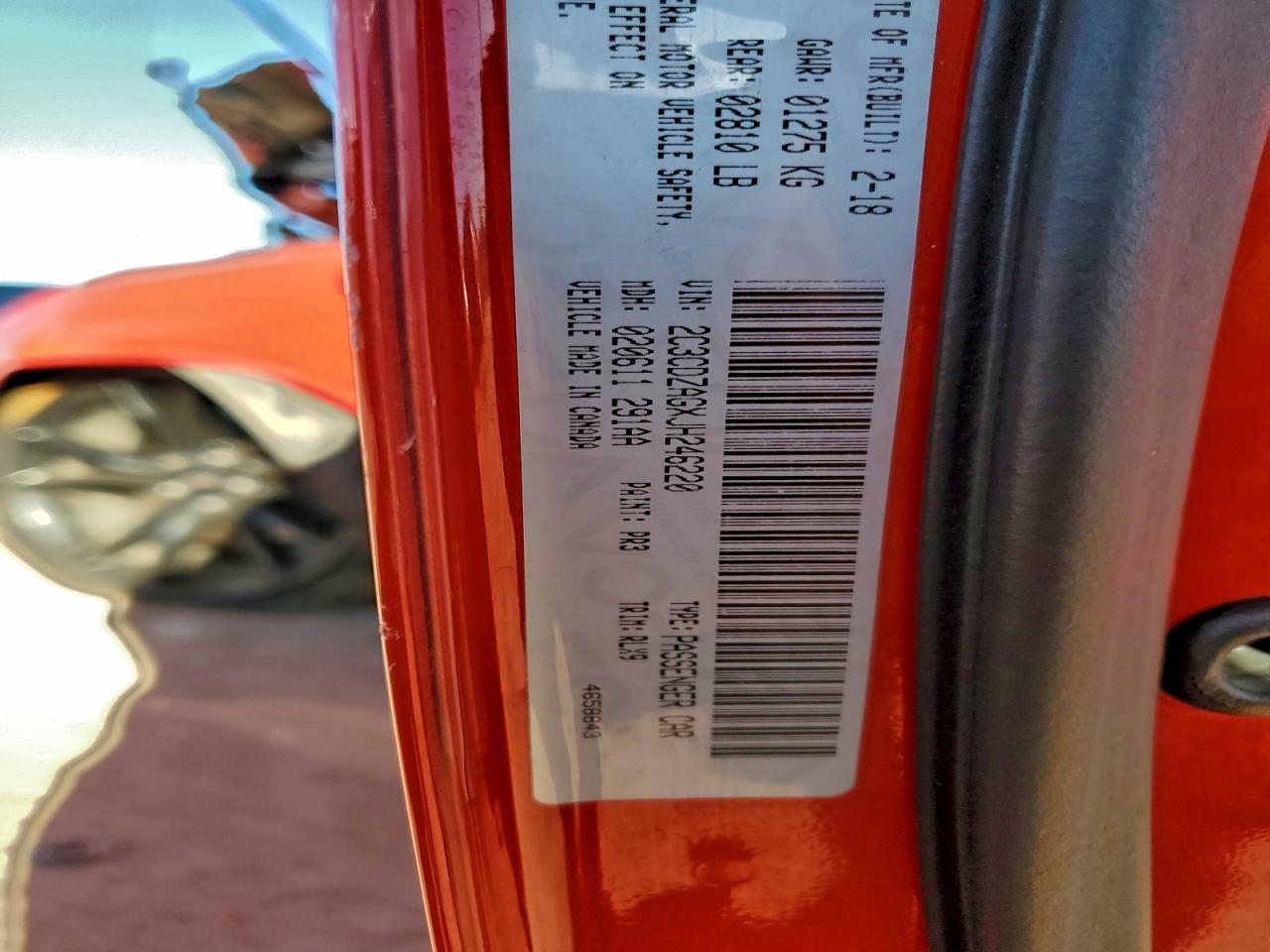 2018 Dodge Challenger sxt