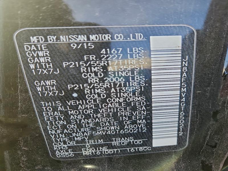 2016 Niss Juke 4D 4WD