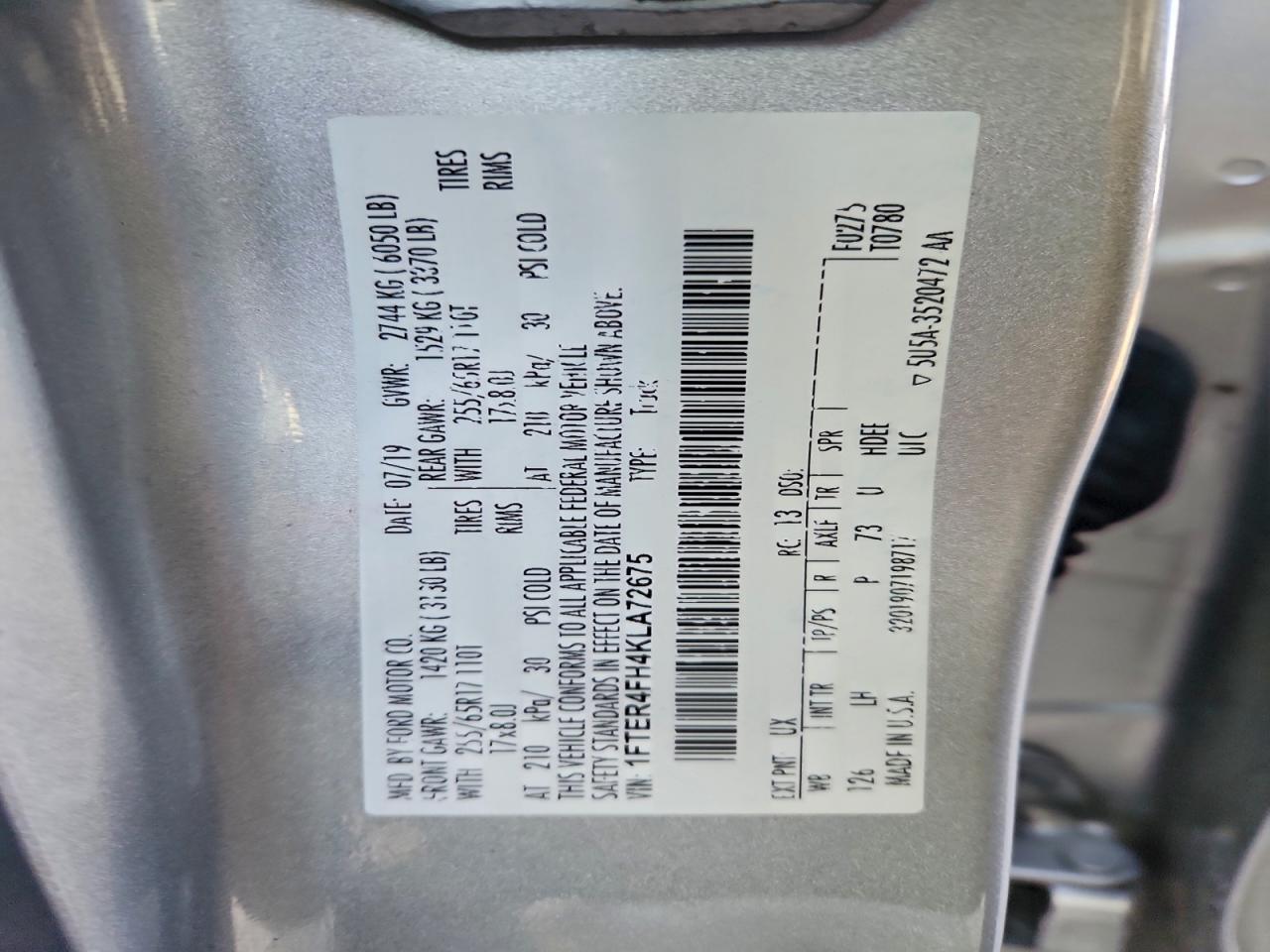 2019 Ford Ranger XL