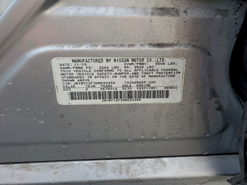 2016 Infiniti Q70 3.7