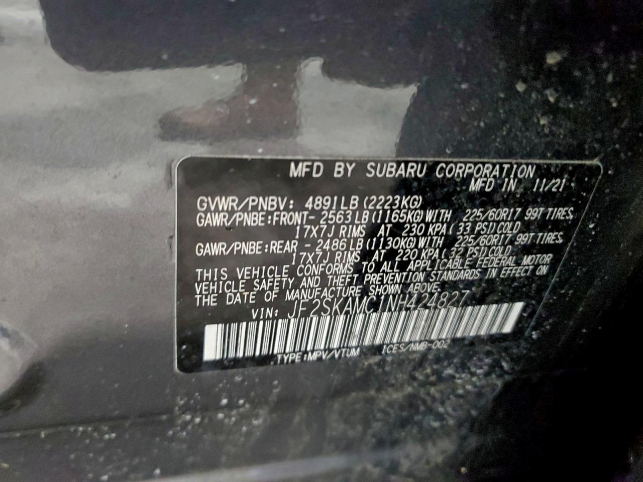 2022 Subaru Forester Wilderness