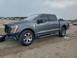 Ford salvage cars for sale: 2021 Ford F150 Supercrew