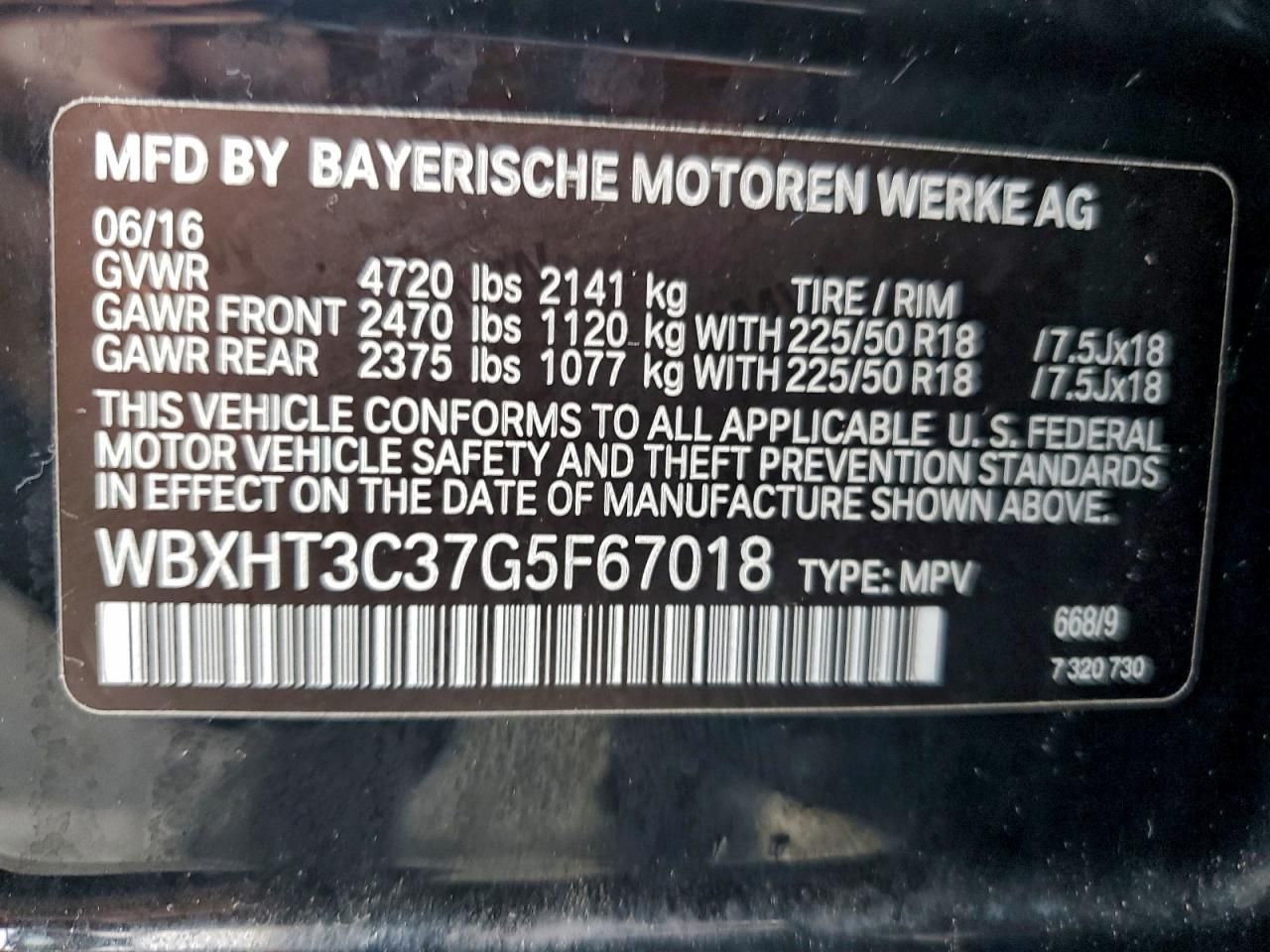 2016 BMW X1 Xdrive28i