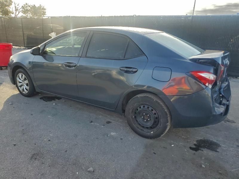 2016 Toyota Corolla le