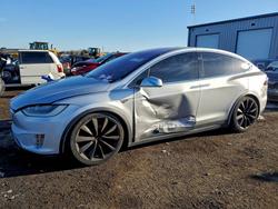 Tesla salvage cars for sale: 2016 Tesla Model x