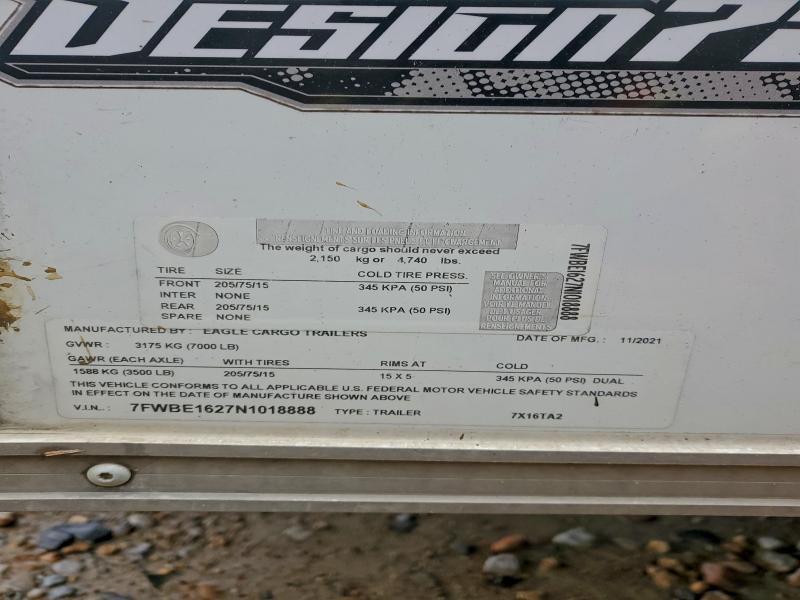 2022 Egil Unknown-Enclosed Cargo Trailer